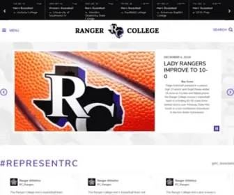Rangersports.net(Ranger College) Screenshot