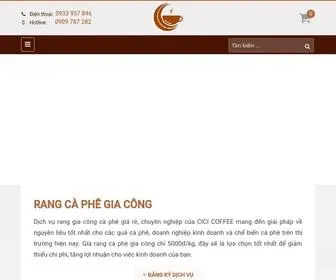 Ranggiacongcaphe.com(Dịch) Screenshot