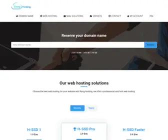 Ranghosting.com(Fast web hosting provider and domaine name registrar) Screenshot