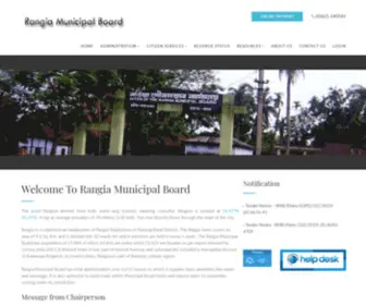 Rangiamb.org.in(Rangia Municipal Board) Screenshot