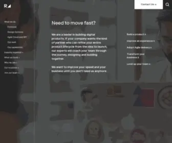 Rangle.io(Your Digital Transformation and Innovation Partner) Screenshot