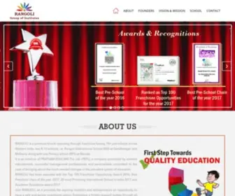 Rangolischool.org(Rangoli Group) Screenshot