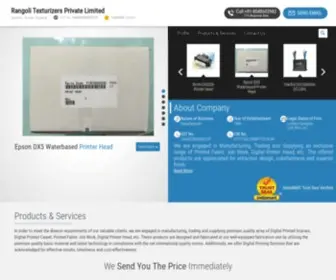 Rangolitexturizers.com(Rangoli Texturizers Private Limited) Screenshot