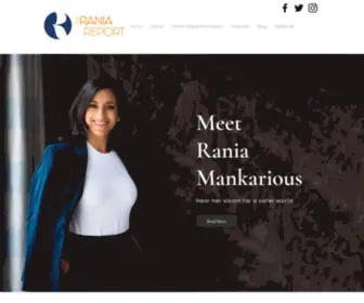 Raniamankarious.com(Rania) Screenshot