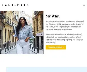 Ranieats.com(RANI) Screenshot