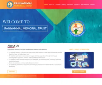Raniyammaltrust.com(Unite) Screenshot