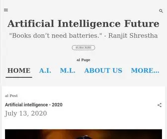 Ranjitstha.com.np(Artificial Intelligence Future) Screenshot