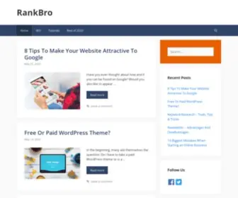 Rankbro.com(RankBro) Screenshot