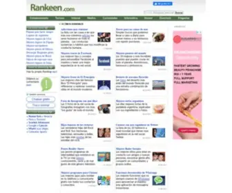 Rankeen.com(Los mejores Rankings de la Web) Screenshot