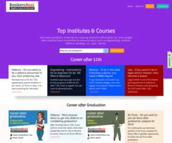 Rankersbuzz.com(Top Coaching Institute) Screenshot