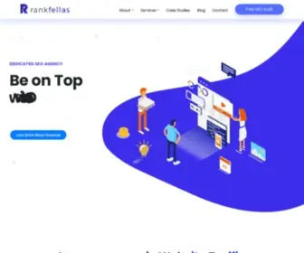 Rankfellas.com(Data Driven SEO Agency) Screenshot