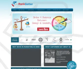 Rankgetter.com(New Age Digital Marketing Company) Screenshot