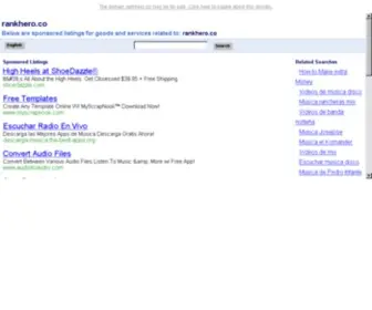 Rankhero.co(Private Content Network) Screenshot