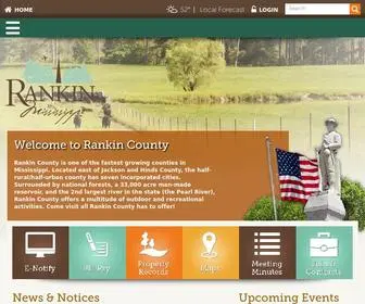 Rankincounty.org(Rankin County) Screenshot