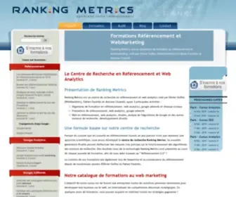 Ranking-Metrics.fr(Ranking Metrics) Screenshot