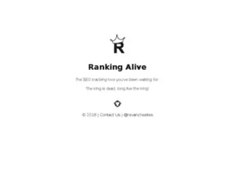 Rankingalive.com(Rankingalive) Screenshot