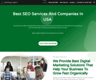 Rankingempire.com(Best SEO Services And Companies In USA) Screenshot