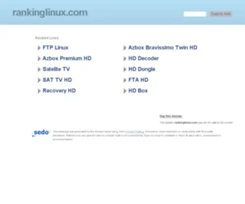 Rankinglinux.com(Rankinglinux) Screenshot
