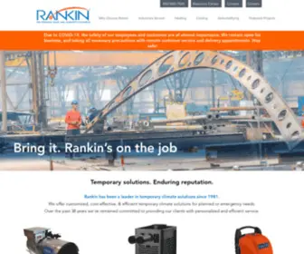 Rankingroup.com(Temporary Climate Solutions) Screenshot