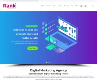 Rankmarketingdigital.com(Agência) Screenshot