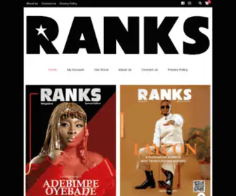 Ranksmagazine.com(The Magazine World) Screenshot