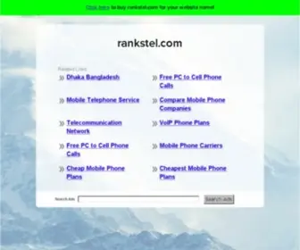 Rankstel.com(Rankstel) Screenshot