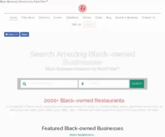 Ranktribe.com(Black Business Directory) Screenshot