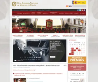 Ranm.es(Real Academia Nacional de Medicina) Screenshot