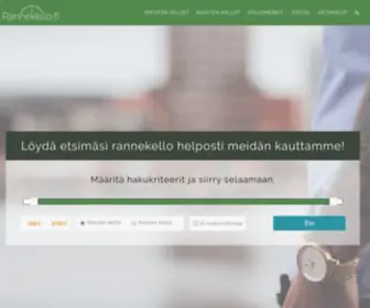 Rannekello.fi(Stä) Screenshot
