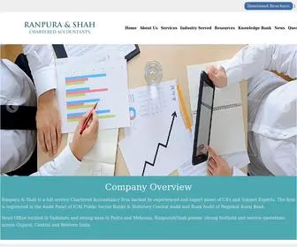 Ranpuraandshah.com(ranpuraandshah) Screenshot