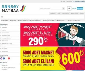 Ransey.com(Lerinizin Kaliteli ve Ucuz Matbaa) Screenshot