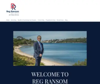 Ransomrealestate.com.au(Reg Ransom Real Estate) Screenshot