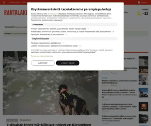 Rantalakeus.fi(Etusivu) Screenshot