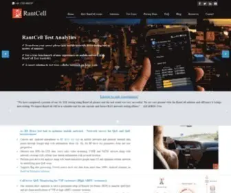 Rantcell.com(Mobile Network Drive Testing and Monitoring Tools) Screenshot