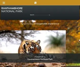 Ranthambhorenationalpark.in(Ranthambore National Park) Screenshot