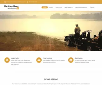 Ranthambhoresafaribooking.in(Ranthambore Safari Booking Ranthambhore) Screenshot