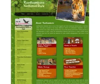 Ranthamborenationalpark.com(Ranthambore National Park) Screenshot