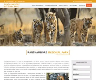 Ranthamborenationalpark.in(Ranthambore National Park) Screenshot