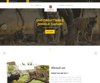 Ranthamborenationalpark.net(Ranthambore National Park) Screenshot