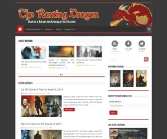 Rantingdragon.com(Rants & Raves on Speculative Fiction) Screenshot