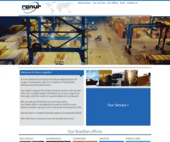 Ranur.com(Ranur Logistics) Screenshot