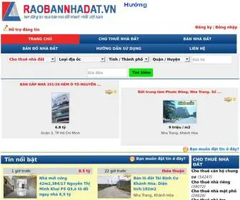 Raobannhadat.vn(Rao vặt nhà đất) Screenshot