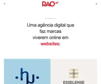 Raomkt.com(RAO Marketing Digital) Screenshot