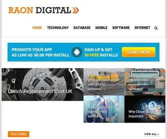 Raondigital.com(Raon Digital) Screenshot