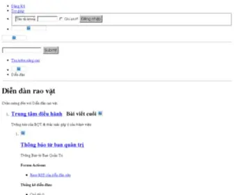 Raotop1.com(Diễn đàn rao vặt) Screenshot