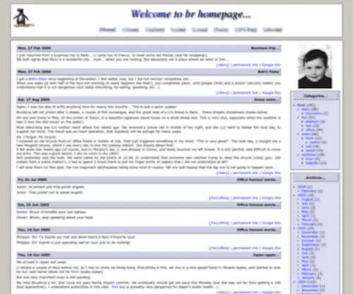 Raoult.com(Bruno raoult) Screenshot