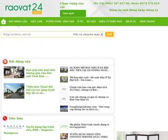 Raovat24.com.vn(Rao vặt 24) Screenshot