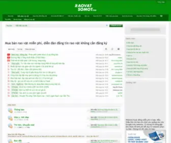 Raovatsomot.com(đăng tin miễn phí) Screenshot