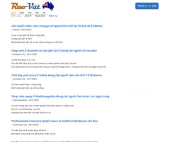 Raovatuc.com(#1 Rao Vặt Úc) Screenshot