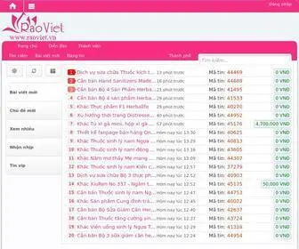 Raoviet.vn(Website Mua bán) Screenshot
